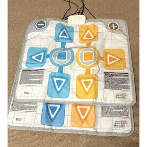 Wii Bandai Namco 2 Dance Pads - funcion but in a weird way **pads only no games